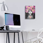 Graffiti Hair by Svetlana Aleynikova - 12x16 acrylic wall art in a room