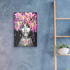 Graffiti Hair by Svetlana Aleynikova - 16x24 acrylic wall art in a room