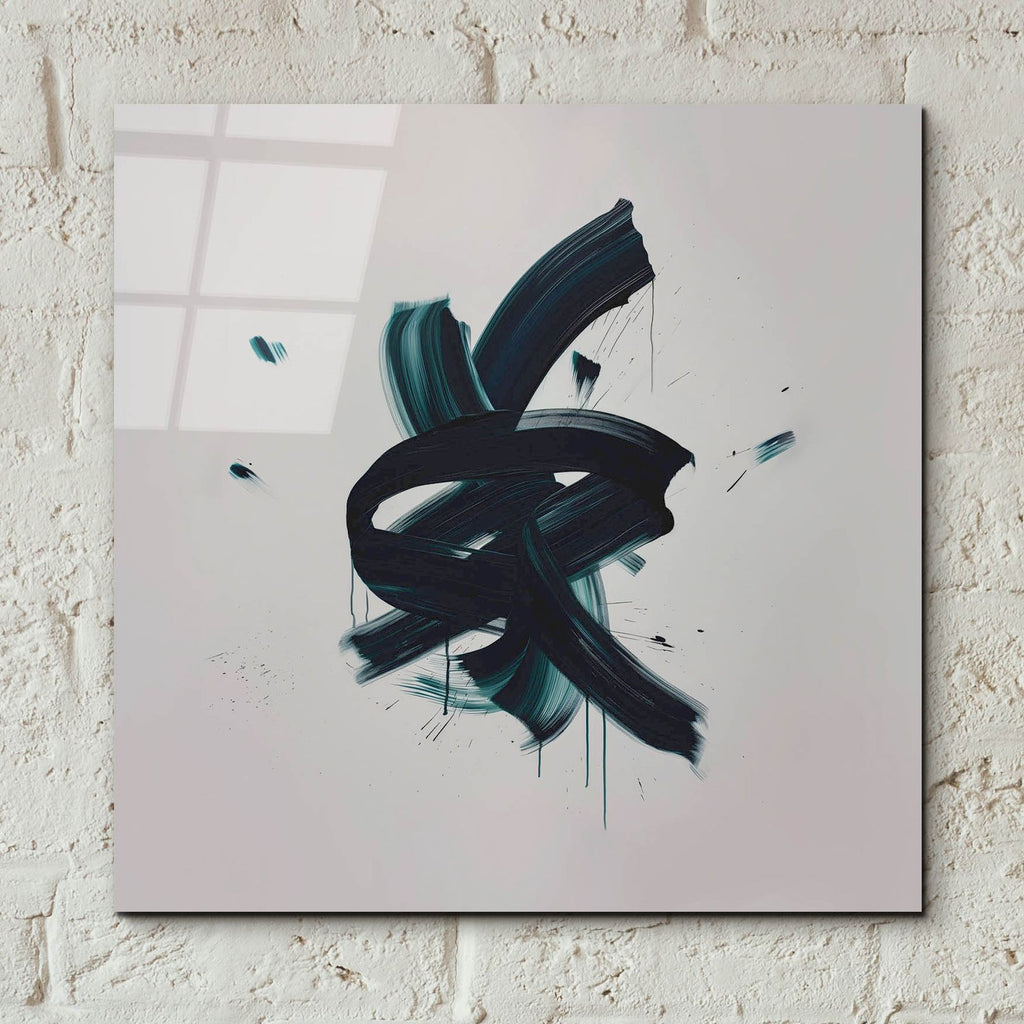 Green Knot by Svetlana Aleynikova - 12x12 acrylic wall art in a room