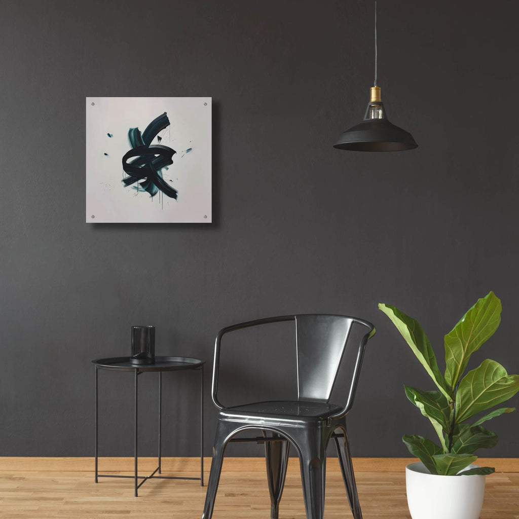 Green Knot by Svetlana Aleynikova - 24x24 acrylic wall art in a room