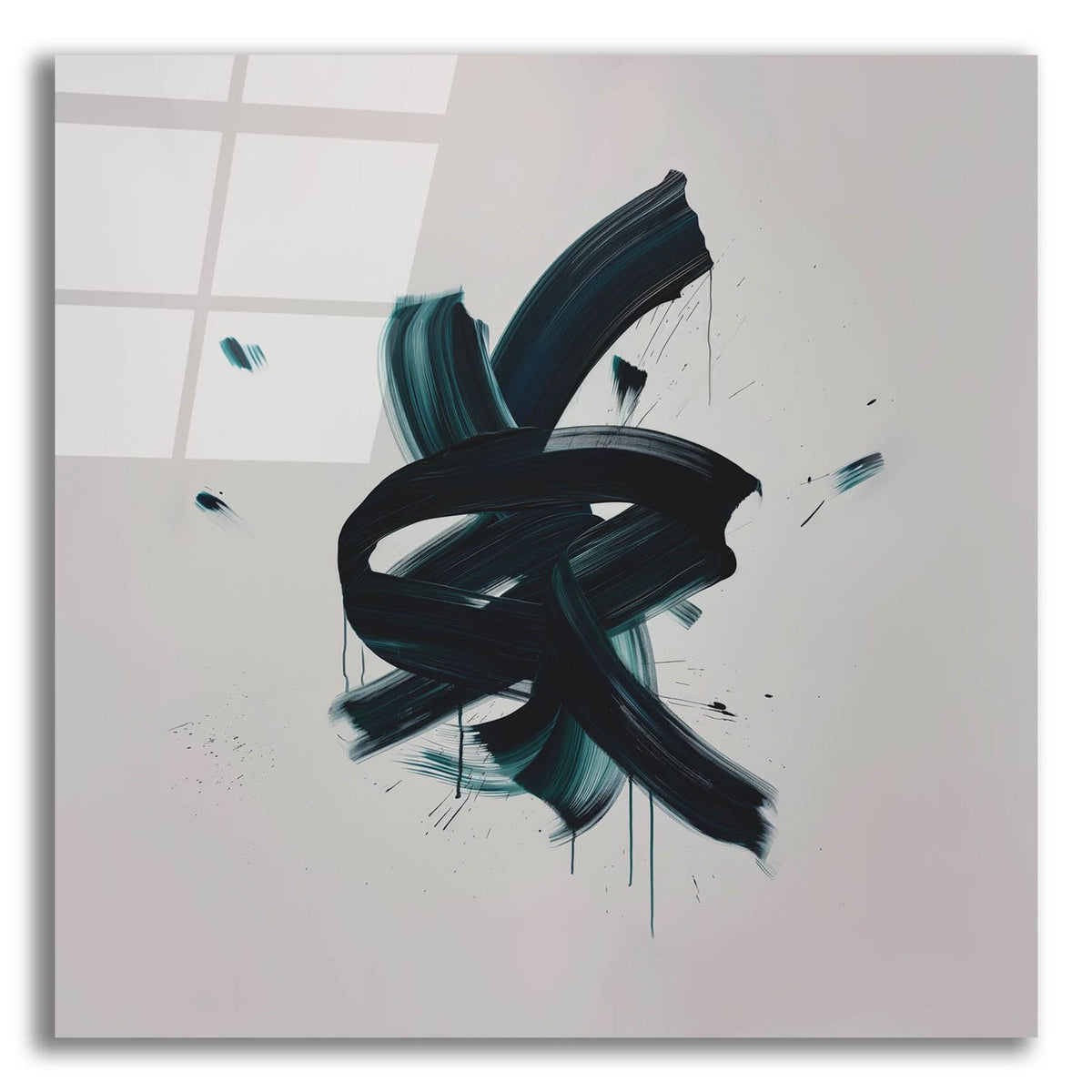 Green Knot by Svetlana Aleynikova acrylic glass wall art