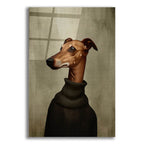 Green Sweater Dog by Svetlana Aleynikova acrylic glass wall art