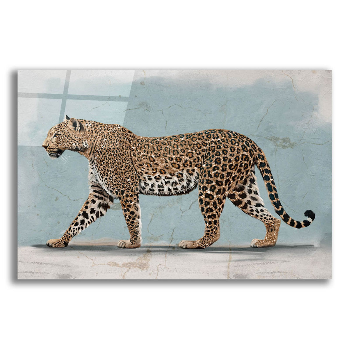 Leopard by Svetlana Aleynikova acrylic glass wall art