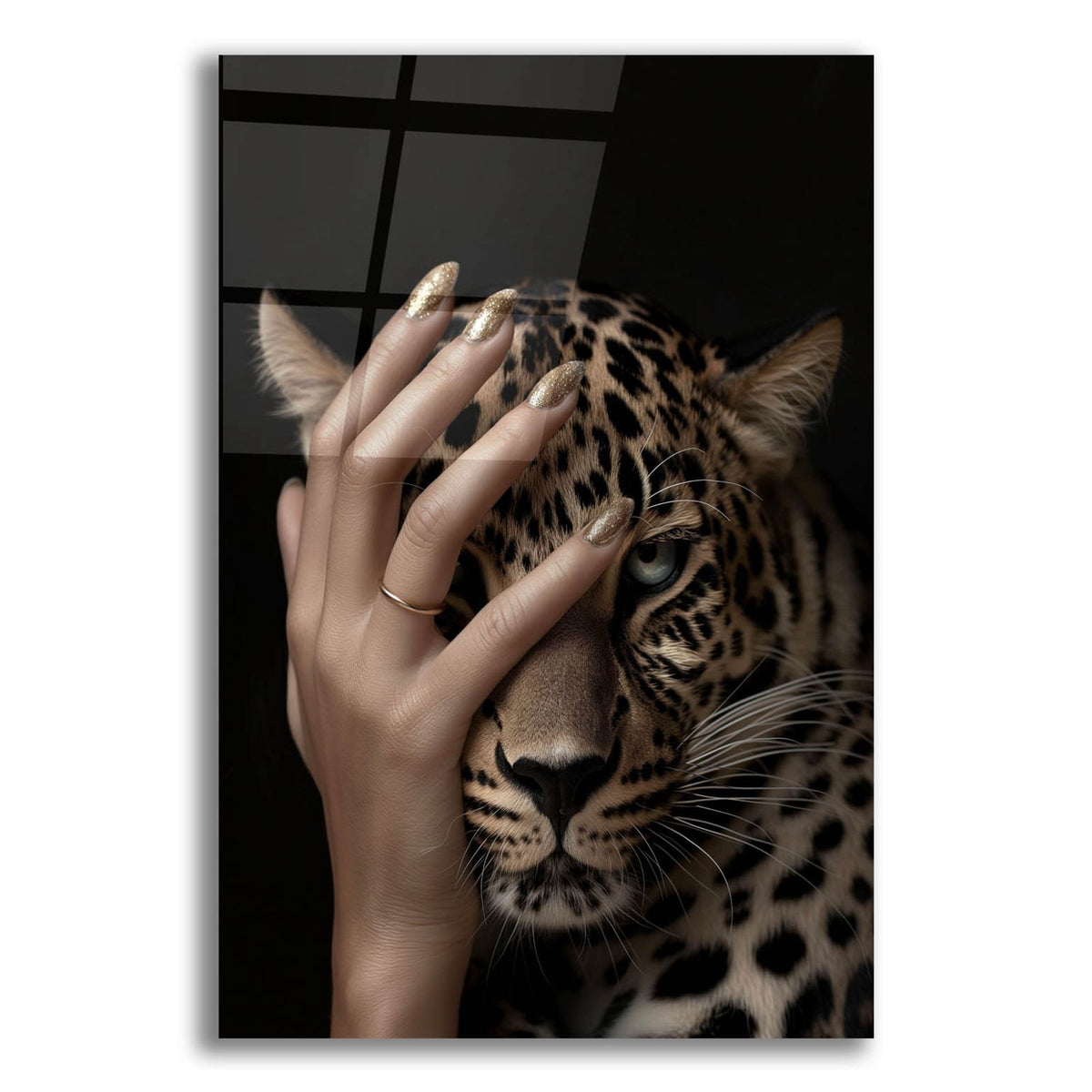 Leopard And Grace by Svetlana Aleynikova acrylic glass wall art