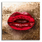 Luxurious Lips by Svetlana Aleynikova acrylic glass wall art