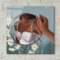 Mermaid In The Mirror by Svetlana Aleynikova - 12x12 acrylic wall art in a room