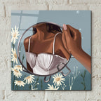 Mermaid In The Mirror by Svetlana Aleynikova - 12x12 acrylic wall art in a room
