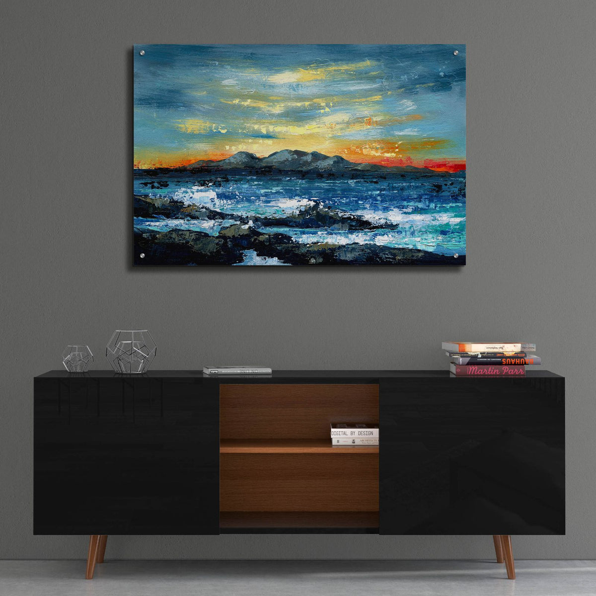 Mountain by Svetlana Aleynikova - 36x24 acrylic wall art in a room