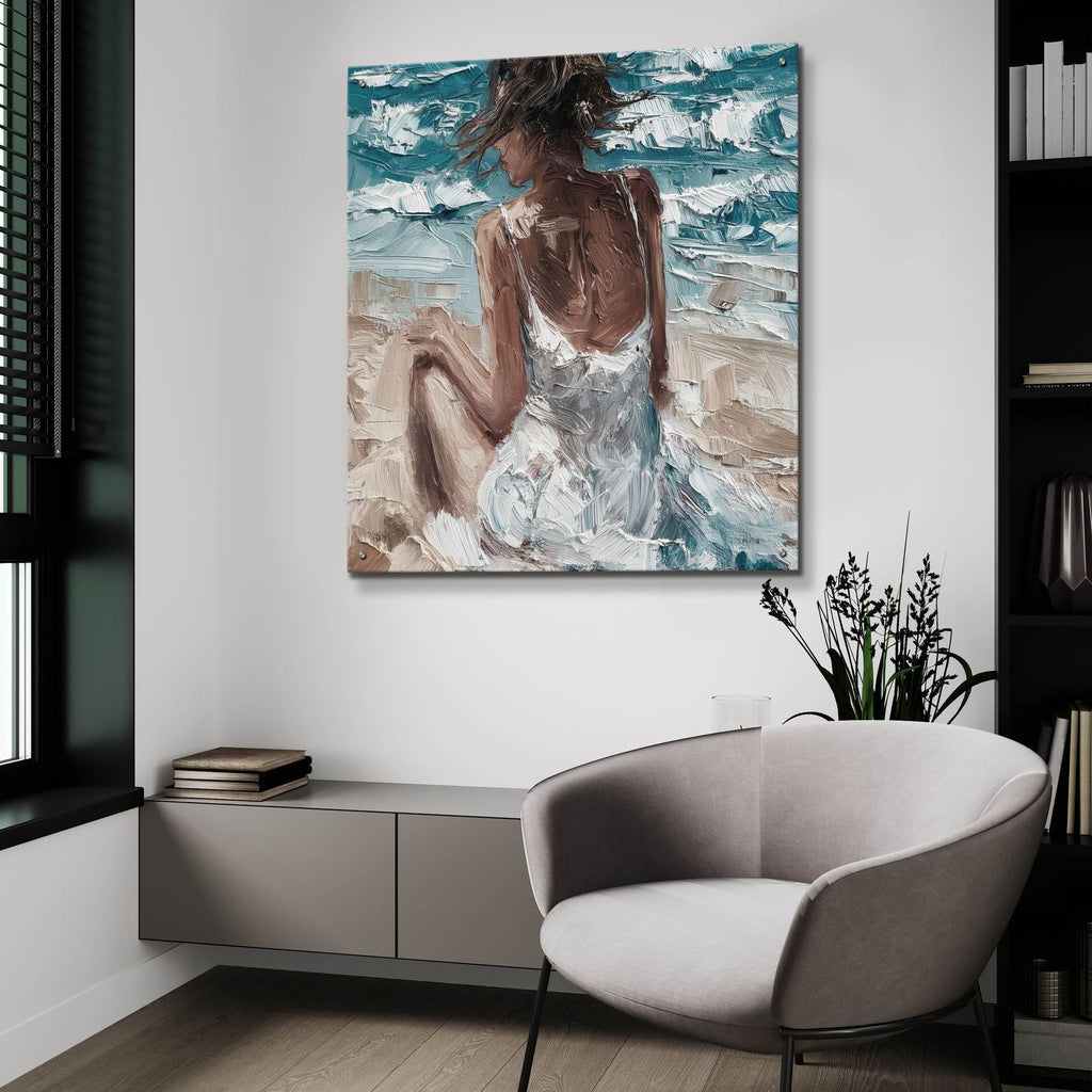 Ocean Dreamer by Svetlana Aleynikova - 36x36 acrylic wall art in a room