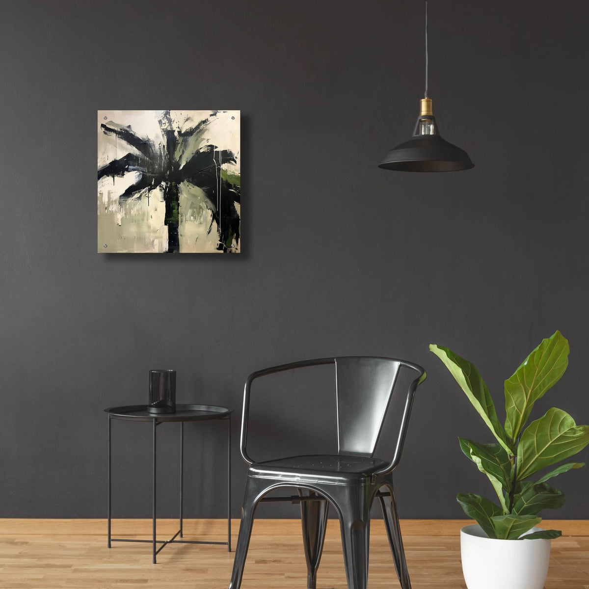 Palm by Svetlana Aleynikova - 24x24 acrylic wall art in a room