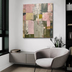 Patchwork Of Earth by Svetlana Aleynikova - 36x36 acrylic wall art in a room