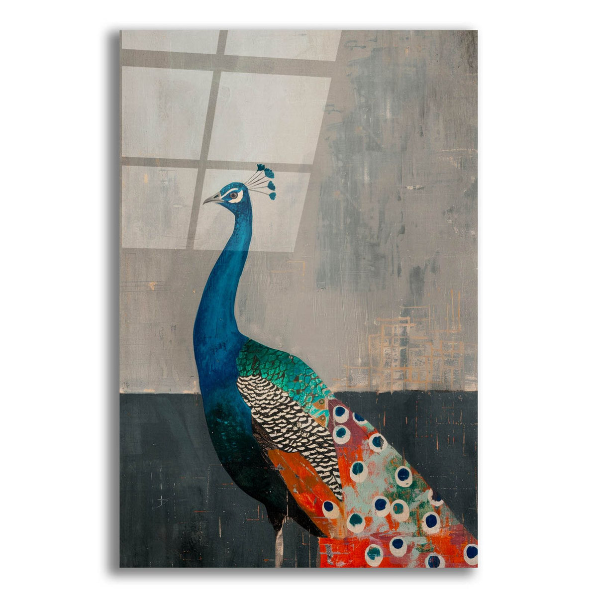 Peacock by Svetlana Aleynikova acrylic glass wall art