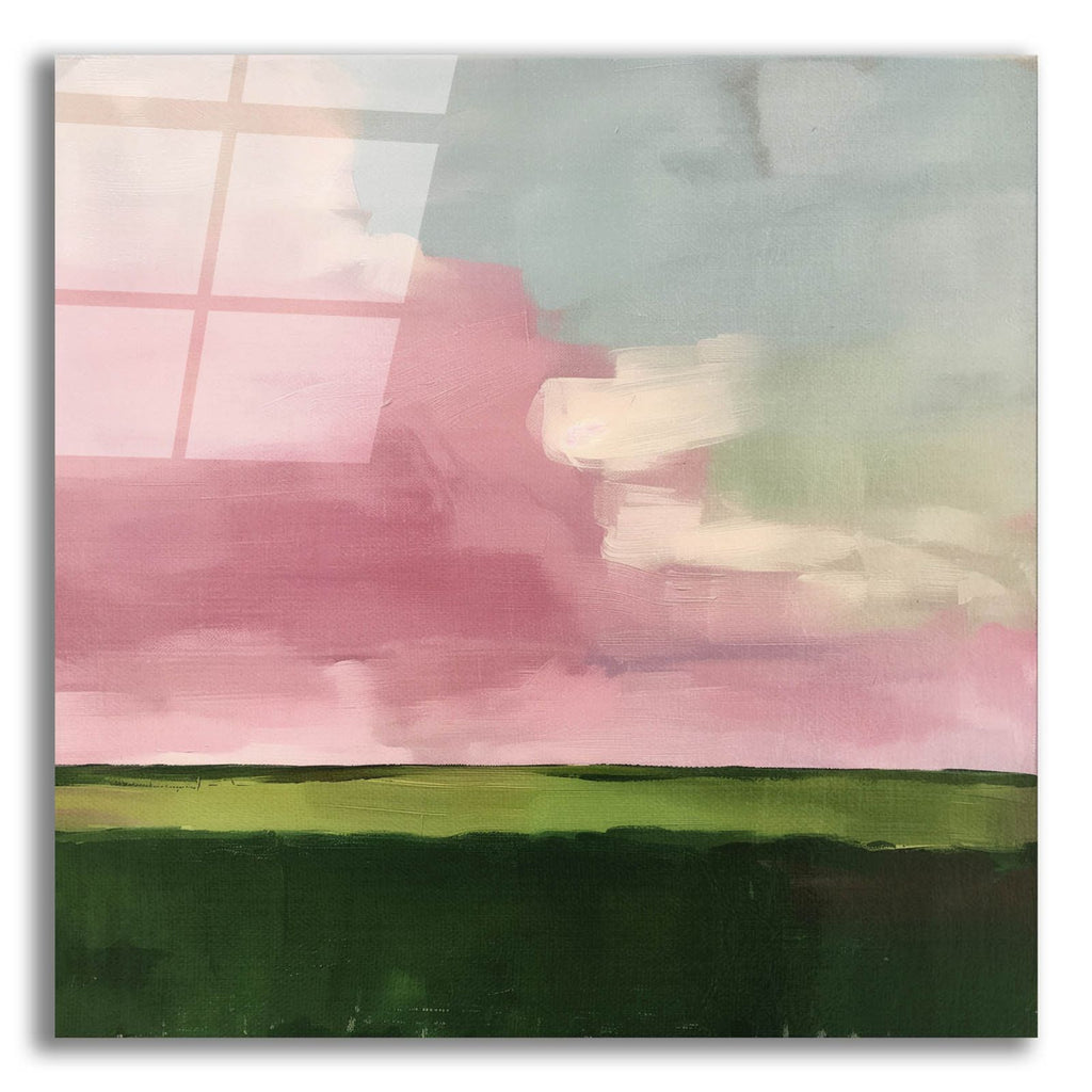 Pink Fields At Sunrise by Svetlana Aleynikova acrylic glass wall art