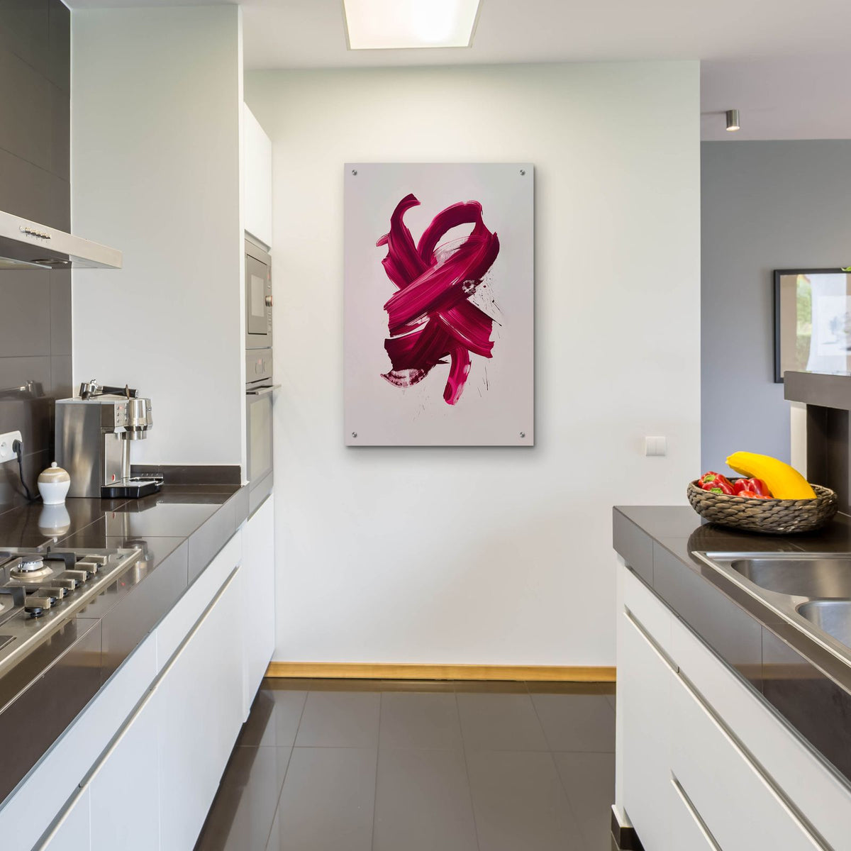 Pink Knot by Svetlana Aleynikova - 24x36 acrylic wall art in a room