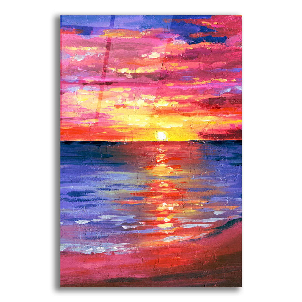 Pink Sunset by Svetlana Aleynikova acrylic glass wall art
