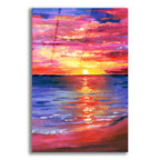 Pink Sunset by Svetlana Aleynikova acrylic glass wall art