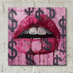 Pink Whisper by Svetlana Aleynikova - 12x12 acrylic wall art in a room