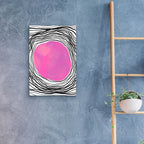 Purple Circle by Svetlana Aleynikova - 16x24 acrylic wall art in a room