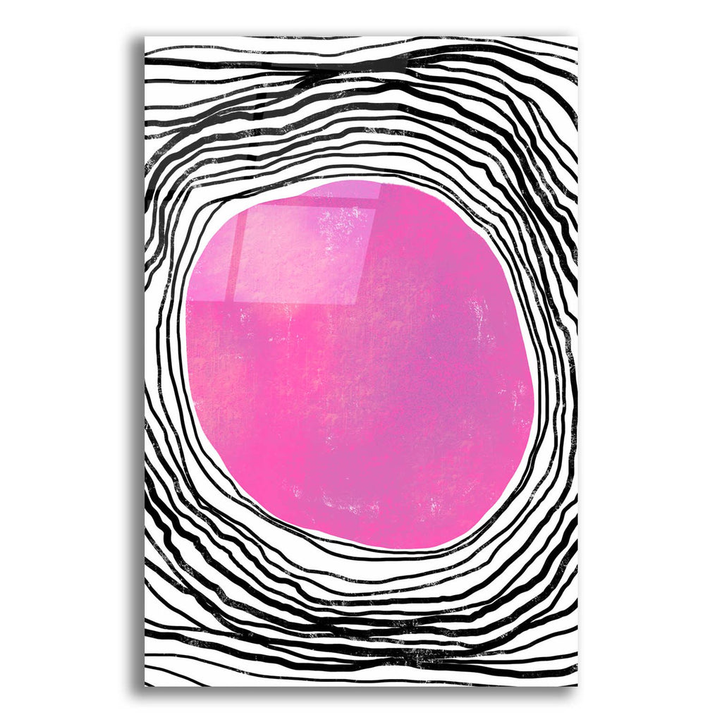 Purple Circle by Svetlana Aleynikova acrylic glass wall art