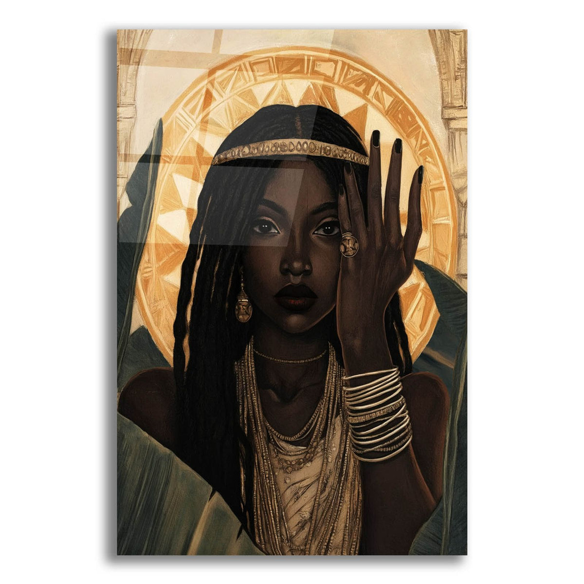 Queen Of Eldorado by Svetlana Aleynikova acrylic glass wall art