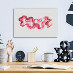 Red Waves by Svetlana Aleynikova - 16x12 acrylic wall art in a room