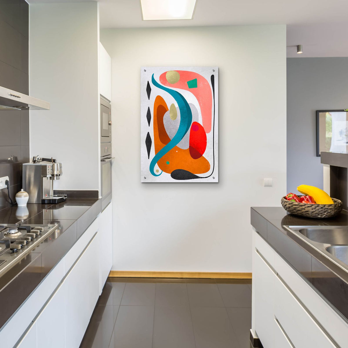 Rhombuses by Svetlana Aleynikova - 24x36 acrylic wall art in a room