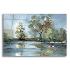 River Landscape by Svetlana Aleynikova acrylic glass wall art