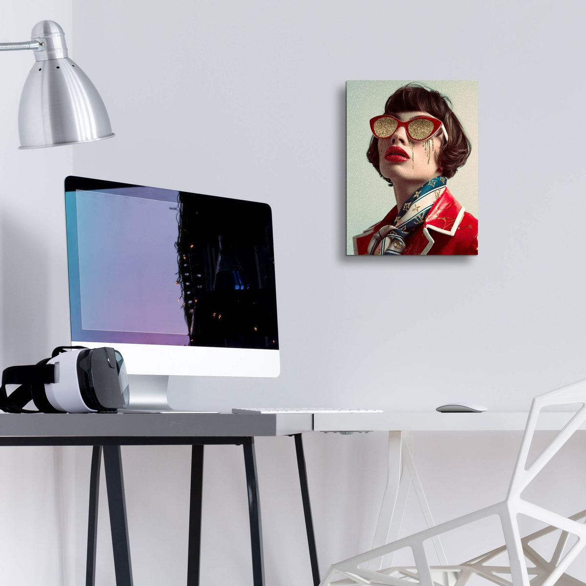 Royal Lady by Svetlana Aleynikova - 12x16 acrylic wall art in a room