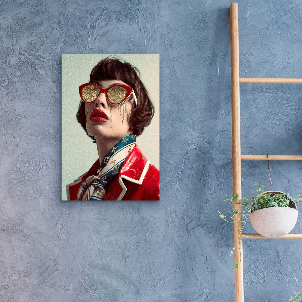 Royal Lady by Svetlana Aleynikova - 16x24 acrylic wall art in a room