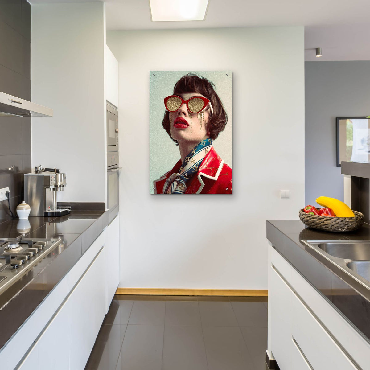 Royal Lady by Svetlana Aleynikova - 24x36 acrylic wall art in a room