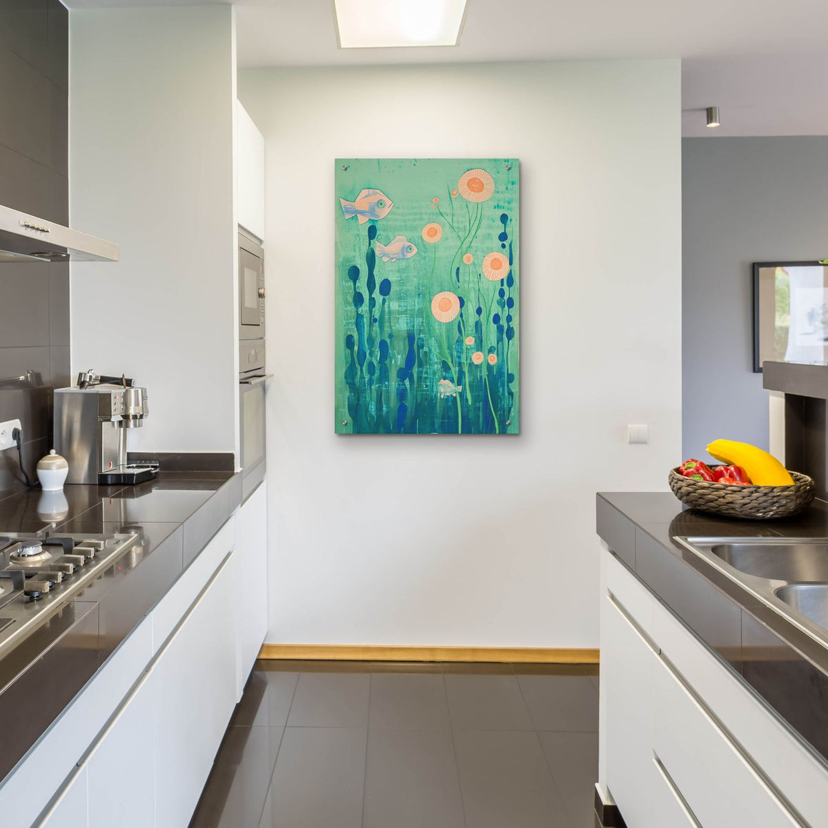 Sea Bed by Svetlana Aleynikova - 24x36 acrylic wall art in a room