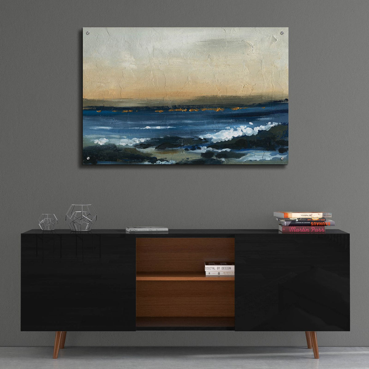 Sea Foam by Svetlana Aleynikova - 36x24 acrylic wall art in a room