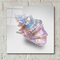 Shell On Pink by Svetlana Aleynikova - 12x12 acrylic wall art in a room