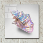 Shell On Pink by Svetlana Aleynikova - 12x12 acrylic wall art in a room