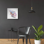 Shell On Pink by Svetlana Aleynikova - 24x24 acrylic wall art in a room