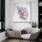 Shell On Pink by Svetlana Aleynikova - 36x36 acrylic wall art in a room