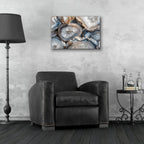 Shine Of White Quartz by Svetlana Aleynikova - 24x16 acrylic wall art in a room