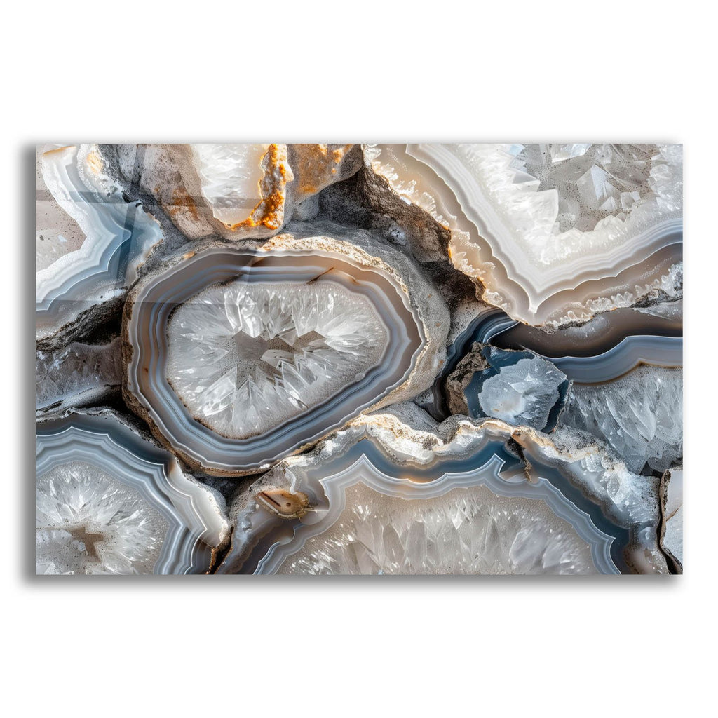 Shine Of White Quartz by Svetlana Aleynikova acrylic glass wall art
