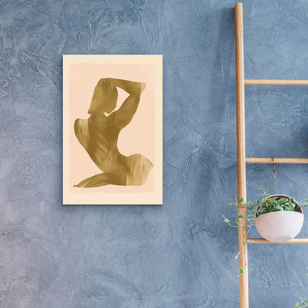 Silhouette Expression by Svetlana Aleynikova - 16x24 acrylic wall art in a room