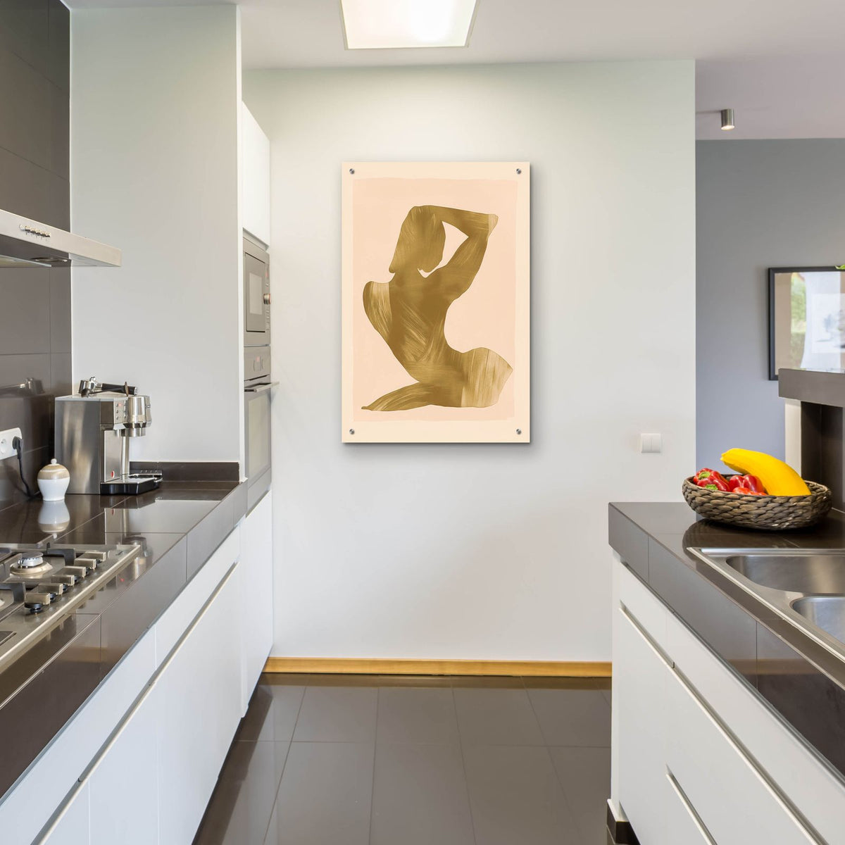 Silhouette Expression by Svetlana Aleynikova - 24x36 acrylic wall art in a room