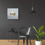Sparrows On A Branch by Svetlana Aleynikova - 24x24 acrylic wall art in a room
