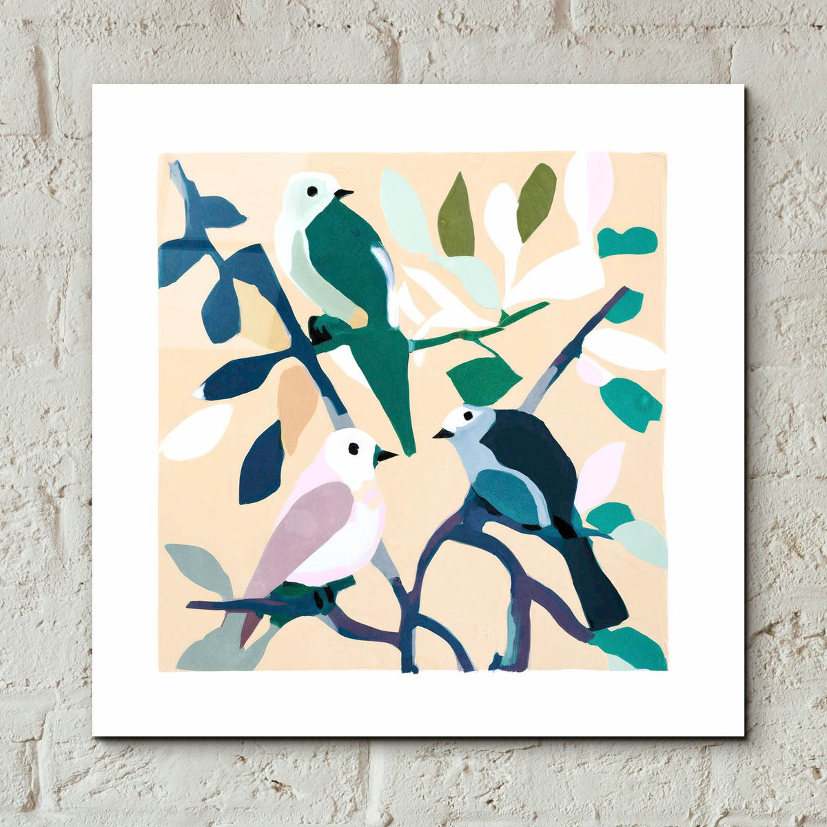 Spring Melody by Svetlana Aleynikova - 12x12 acrylic wall art in a room