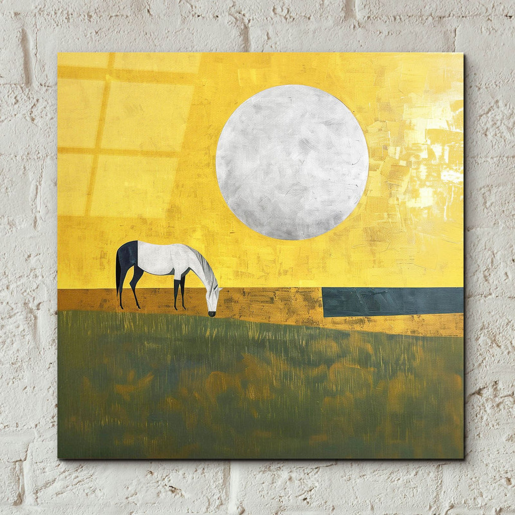 Sunrise Pasture by Svetlana Aleynikova - 12x12 acrylic wall art in a room