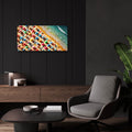 Beach Vibes by Rey Klimt - 24x12 acrylic wall art in a room