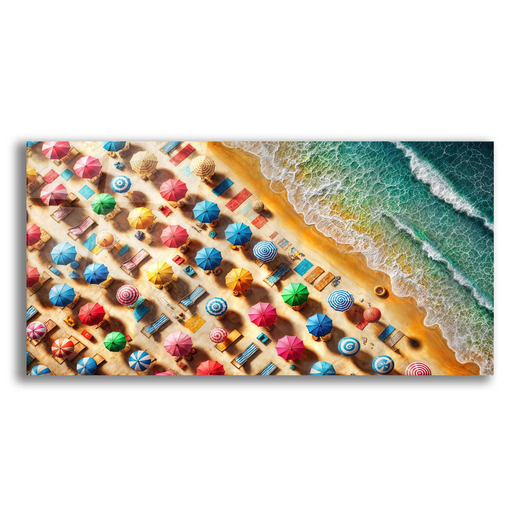 Beach Vibes by Rey Klimt acrylic glass wall art