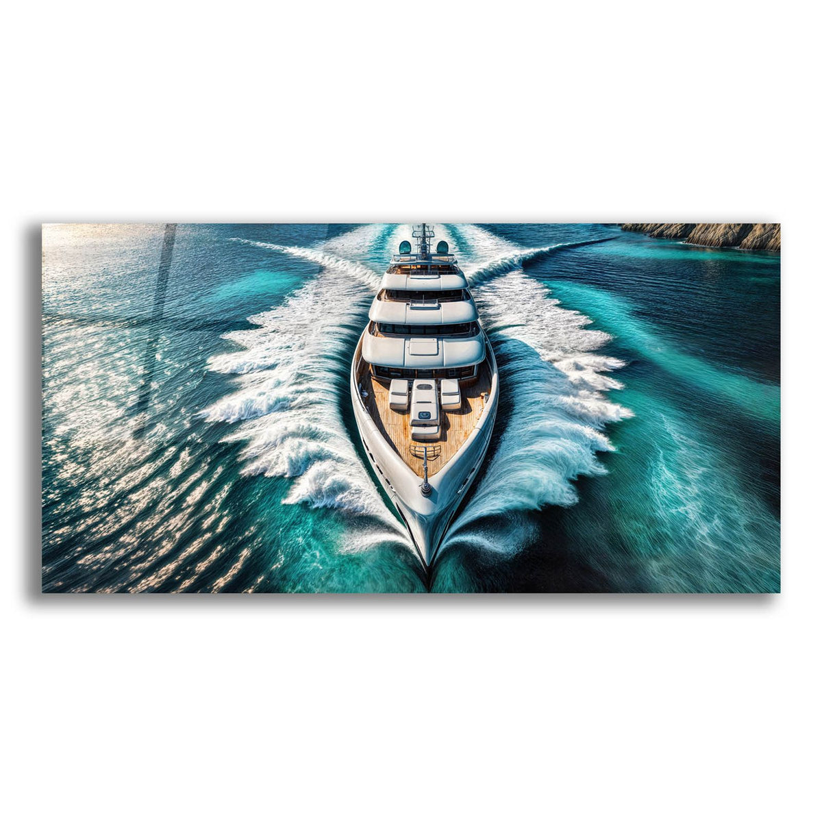 Make Waves In The World by Rey Klimt acrylic glass wall art