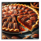 Pecan Pie by Rey Klimt acrylic glass wall art