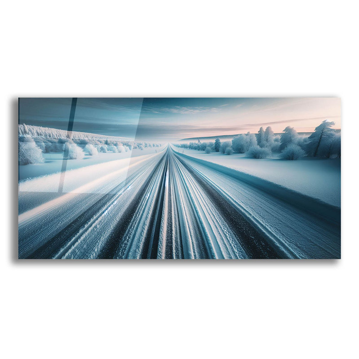 Road Ahead 4 by Rey Klimt acrylic glass wall art