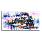 Steam Train Watercolor by Rey Klimt acrylic glass wall art