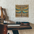 Steampunk Dragonfly by Rey Klimt - 12x12 acrylic wall art in a room